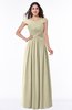 ColsBM Wendy Putty Classic A-line Off-the-Shoulder Sleeveless Zip up Floor Length Plus Size Bridesmaid Dresses