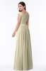 ColsBM Wendy Putty Classic A-line Off-the-Shoulder Sleeveless Zip up Floor Length Plus Size Bridesmaid Dresses