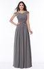 ColsBM Wendy Storm Front Classic A-line Off-the-Shoulder Sleeveless Zip up Floor Length Plus Size Bridesmaid Dresses