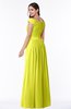 ColsBM Wendy Sulphur Spring Classic A-line Off-the-Shoulder Sleeveless Zip up Floor Length Plus Size Bridesmaid Dresses