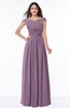 ColsBM Wendy Valerian Classic A-line Off-the-Shoulder Sleeveless Zip up Floor Length Plus Size Bridesmaid Dresses