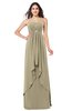 ColsBM Nathalie Candied Ginger Sexy A-line Sweetheart Sleeveless Floor Length Rhinestone Plus Size Bridesmaid Dresses