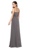 ColsBM Nathalie Ridge Grey Sexy A-line Sweetheart Sleeveless Floor Length Rhinestone Plus Size Bridesmaid Dresses