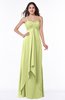 ColsBM Azalea Lime Green Sexy A-line Spaghetti Zipper Pleated Plus Size Bridesmaid Dresses