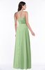 ColsBM Azalea Sage Green Sexy A-line Spaghetti Zipper Pleated Plus Size Bridesmaid Dresses