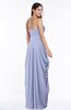 ColsBM Wren Blue Heron Informal Sleeveless Half Backless Chiffon Floor Length Plus Size Bridesmaid Dresses