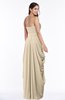 ColsBM Wren Champagne Informal Sleeveless Half Backless Chiffon Floor Length Plus Size Bridesmaid Dresses