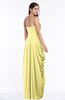 ColsBM Wren Daffodil Informal Sleeveless Half Backless Chiffon Floor Length Plus Size Bridesmaid Dresses