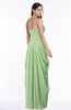 ColsBM Wren Gleam Informal Sleeveless Half Backless Chiffon Floor Length Plus Size Bridesmaid Dresses