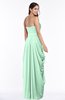 ColsBM Wren Honeydew Informal Sleeveless Half Backless Chiffon Floor Length Plus Size Bridesmaid Dresses