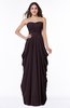 ColsBM Wren Italian Plum Informal Sleeveless Half Backless Chiffon Floor Length Plus Size Bridesmaid Dresses
