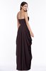 ColsBM Wren Italian Plum Informal Sleeveless Half Backless Chiffon Floor Length Plus Size Bridesmaid Dresses