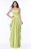 ColsBM Wren Lime Sherbet Informal Sleeveless Half Backless Chiffon Floor Length Plus Size Bridesmaid Dresses