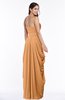 ColsBM Wren Pheasant Informal Sleeveless Half Backless Chiffon Floor Length Plus Size Bridesmaid Dresses