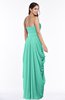ColsBM Wren Seafoam Green Informal Sleeveless Half Backless Chiffon Floor Length Plus Size Bridesmaid Dresses
