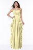 ColsBM Wren Soft Yellow Informal Sleeveless Half Backless Chiffon Floor Length Plus Size Bridesmaid Dresses