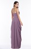 ColsBM Wren Valerian Informal Sleeveless Half Backless Chiffon Floor Length Plus Size Bridesmaid Dresses