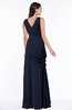 ColsBM Nora Peacoat Elegant A-line V-neck Sleeveless Zip up Sash Plus Size Bridesmaid Dresses