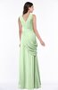 ColsBM Nora Seacrest Elegant A-line V-neck Sleeveless Zip up Sash Plus Size Bridesmaid Dresses