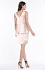 ColsBM Desiree Petal Pink Classic Column V-neck Sleeveless Half Backless Sash Wedding Guest Dresses
