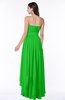 ColsBM Sierra Jasmine Green Classic Trumpet Strapless Half Backless Chiffon Bridesmaid Dresses