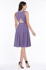 ColsBM Daphne Chalk Violet Elegant A-line Jewel Half Backless Chiffon Knee Length Prom Dresses