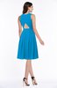 ColsBM Daphne Cornflower Blue Elegant A-line Jewel Half Backless Chiffon Knee Length Prom Dresses