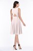 ColsBM Daphne Light Pink Elegant A-line Jewel Half Backless Chiffon Knee Length Prom Dresses