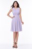 ColsBM Daphne Light Purple Elegant A-line Jewel Half Backless Chiffon Knee Length Prom Dresses