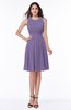 ColsBM Daphne Lilac Elegant A-line Jewel Half Backless Chiffon Knee Length Prom Dresses