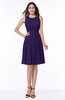 ColsBM Daphne Royal Purple Elegant A-line Jewel Half Backless Chiffon Knee Length Prom Dresses