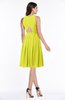 ColsBM Daphne Sulphur Spring Elegant A-line Jewel Half Backless Chiffon Knee Length Prom Dresses