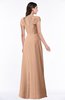 ColsBM Clare Almost Apricot Modest Sweetheart Short Sleeve Floor Length Pleated Plus Size Bridesmaid Dresses