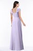 ColsBM Clare Light Purple Modest Sweetheart Short Sleeve Floor Length Pleated Plus Size Bridesmaid Dresses
