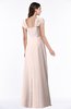 ColsBM Clare Silver Peony Modest Sweetheart Short Sleeve Floor Length Pleated Plus Size Bridesmaid Dresses
