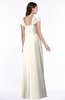 ColsBM Clare Whisper White Modest Sweetheart Short Sleeve Floor Length Pleated Plus Size Bridesmaid Dresses