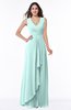 ColsBM Melody Blue Glass Glamorous A-line Sleeveless Zipper Chiffon Floor Length Plus Size Bridesmaid Dresses