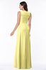 ColsBM Melody Daffodil Glamorous A-line Sleeveless Zipper Chiffon Floor Length Plus Size Bridesmaid Dresses