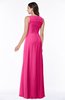 ColsBM Melody Fandango Pink Glamorous A-line Sleeveless Zipper Chiffon Floor Length Plus Size Bridesmaid Dresses