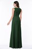 ColsBM Melody Hunter Green Glamorous A-line Sleeveless Zipper Chiffon Floor Length Plus Size Bridesmaid Dresses
