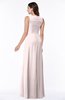 ColsBM Melody Light Pink Glamorous A-line Sleeveless Zipper Chiffon Floor Length Plus Size Bridesmaid Dresses