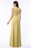 ColsBM Melody New Wheat Glamorous A-line Sleeveless Zipper Chiffon Floor Length Plus Size Bridesmaid Dresses
