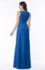 ColsBM Melody Royal Blue Glamorous A-line Sleeveless Zipper Chiffon Floor Length Plus Size Bridesmaid Dresses