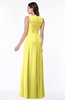 ColsBM Melody Yellow Iris Glamorous A-line Sleeveless Zipper Chiffon Floor Length Plus Size Bridesmaid Dresses