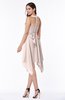 ColsBM Delaney Silver Peony Cute A-line Sleeveless Zip up Chiffon Tea Length Plus Size Bridesmaid Dresses