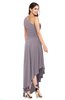 ColsBM Angela Cameo Simple A-line One Shoulder Half Backless Ruching Plus Size Bridesmaid Dresses