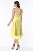ColsBM Raina Pastel Yellow Plain A-line Sweetheart Sleeveless Zip up Chiffon Plus Size Bridesmaid Dresses