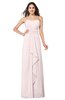 ColsBM Angelina Angel Wing Cute A-line Sleeveless Zip up Chiffon Sash Plus Size Bridesmaid Dresses