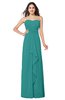 ColsBM Angelina Emerald Green Cute A-line Sleeveless Zip up Chiffon Sash Plus Size Bridesmaid Dresses