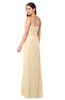 ColsBM Angelina Marzipan Cute A-line Sleeveless Zip up Chiffon Sash Plus Size Bridesmaid Dresses